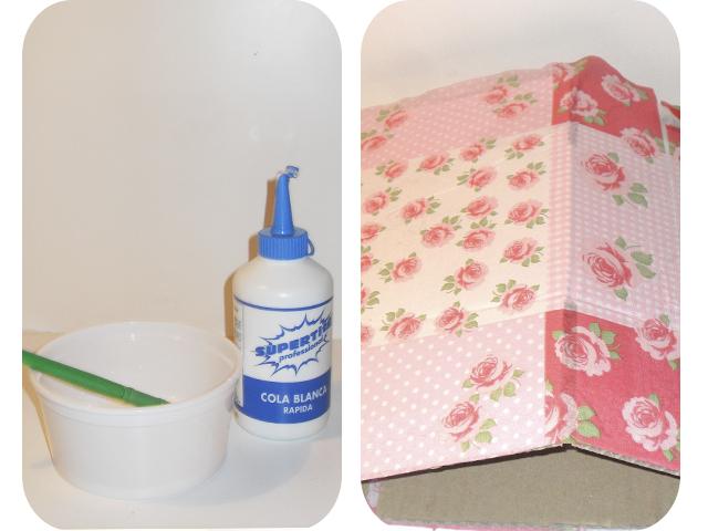 Cómo forrar caja de cartón