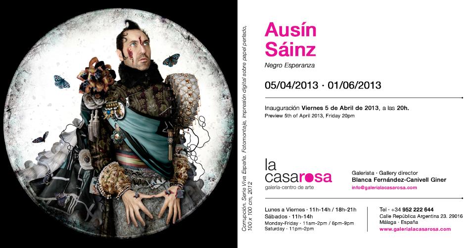 Ausín Sáinz expone en la Galería LA CASAROSA (Málaga)