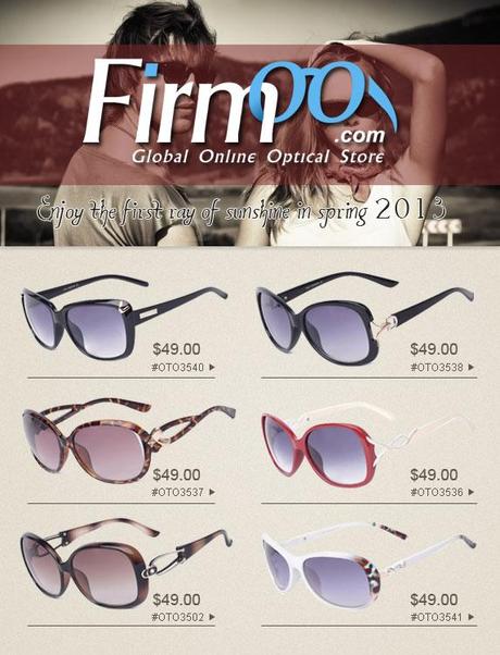 Get ready for summer with Firmoo sunglasses