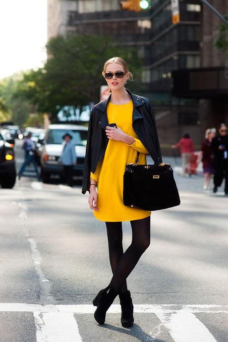 Street Style: Yellow For Spring