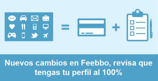 Completa tu perfil en Feebbo y gana 1€ por cada encuesta realizada