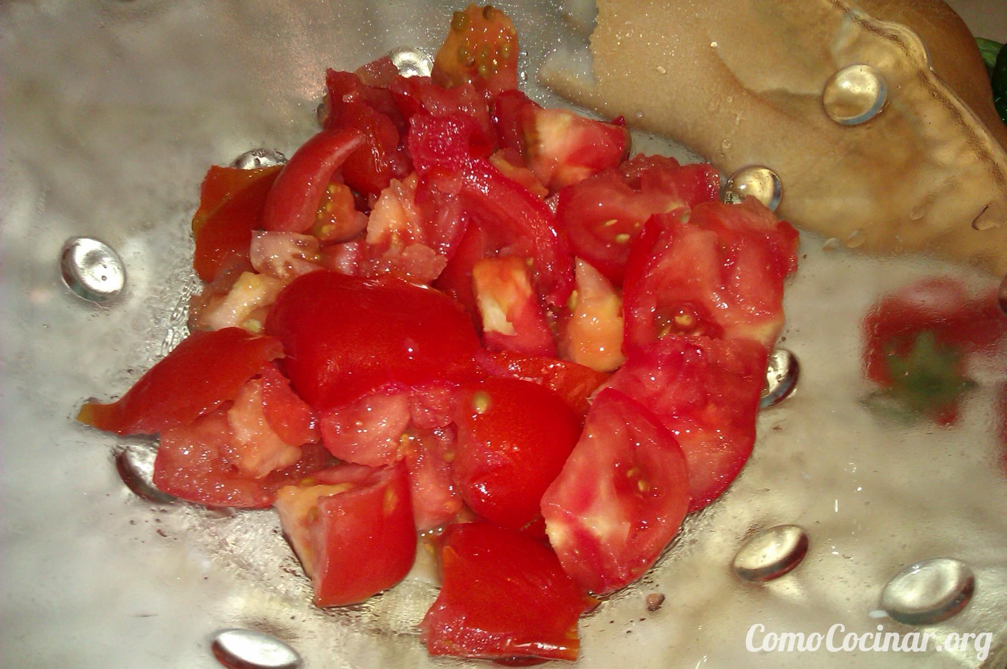 Paso a paso gazpacho