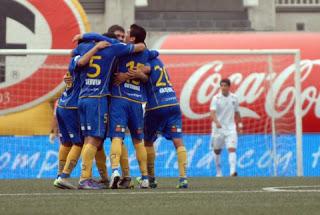 EVERTON DERRIBÓ A UNO DE LOS PUNTEROS EN QUILLOTA