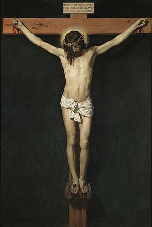 Cristo crucificado, Diego Velázquez (hacía 1632).