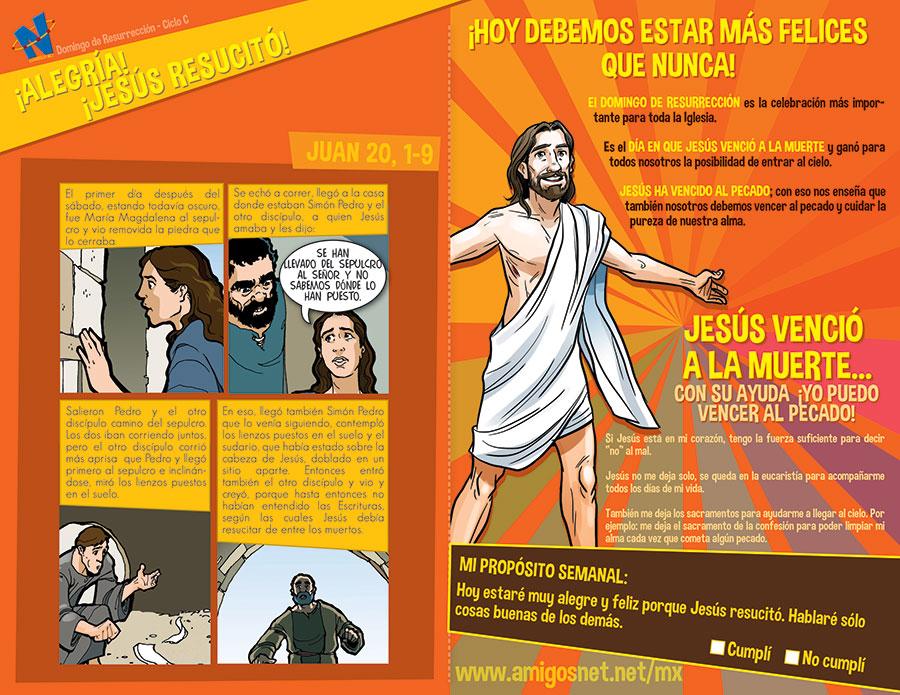EVANGELIO DOMINICAL EN CÓMIC: (Domingo de Resurrección) 31 DE MARZO 2013