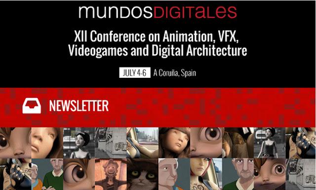 Viene Mundo Digitales, XII Conferencia de Animación, VFX, Videogames y Arquitectura Digital.