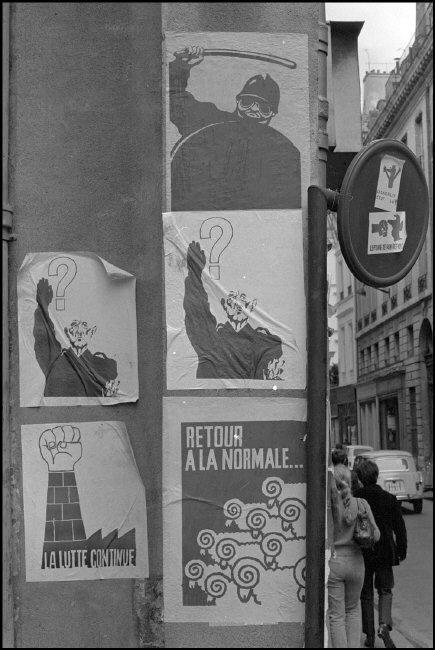 Francia, mayo del 68; España, abril del 2.013.