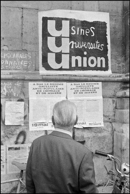 Francia, mayo del 68; España, abril del 2.013.