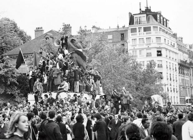 Francia, mayo del 68; España, abril del 2.013.