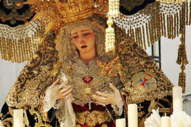 La Virgen de la Esperanza de la Trinidad.