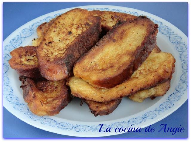 TORRIJAS CON MIEL