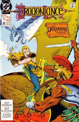 DC y TSR: Comics de Dragonlace
