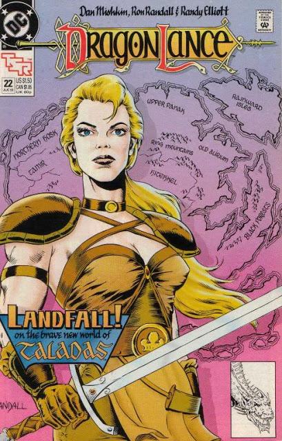 DC y TSR: Comics de Dragonlace