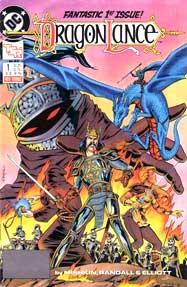 DC y TSR: Comics de Dragonlace