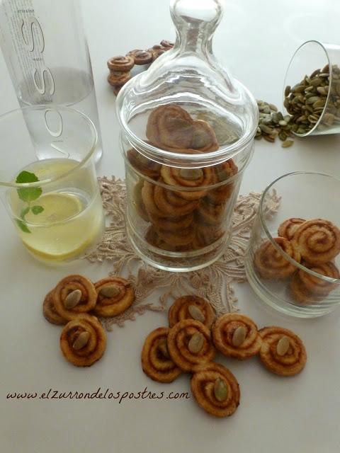 Snacks con Miel, Pimentón & Semillas de Calabaza