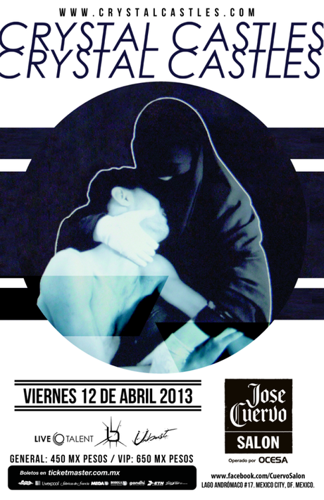 Crystal Castles se presentará en Salón Vive Cuervo ImageProxy