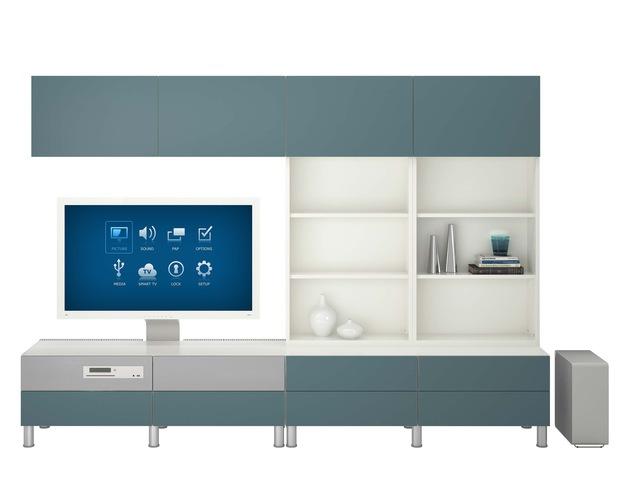 ¿Cómo integramos la tele en la decoración del salón?