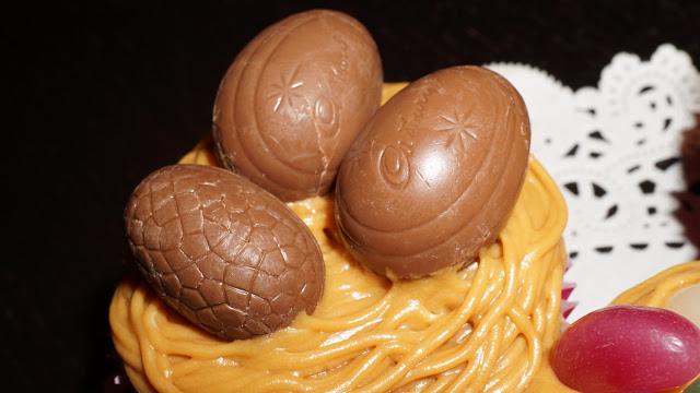 Cupcakes para tres  (de pera y Dulce de Leche)