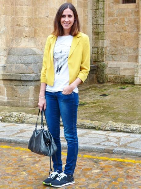 Yellow Blazer