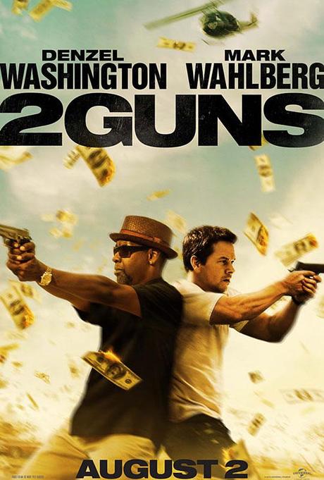Primer cartel de “2 Guns” con Denzel Washington y Mark Wahlberg