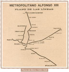 Mapa Metro 1926