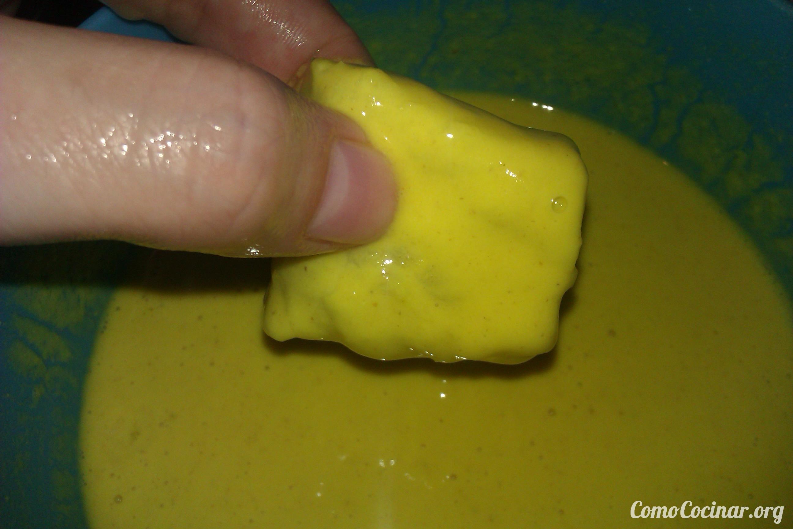 paso a paso bacalao rebozado