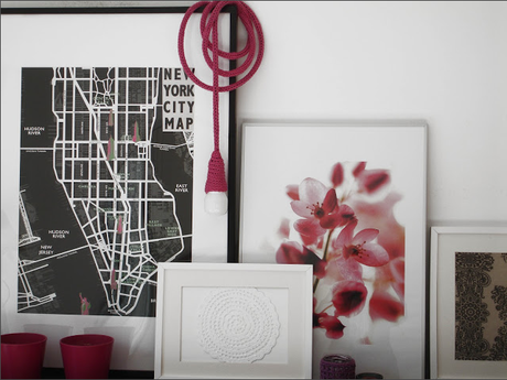 Lámparas gusano para decorar