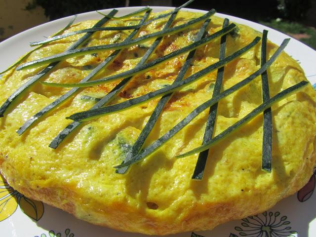 Tortilla de calabacín