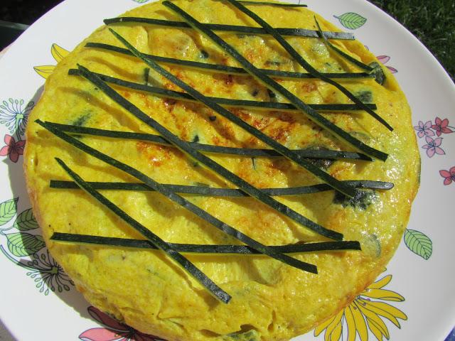 Tortilla de calabacín