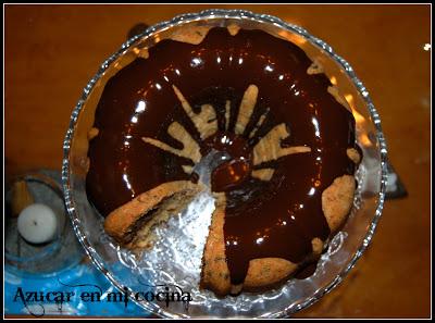 Bundt Bourbon con chip de chocolate y nueces… y una tarde de merienda