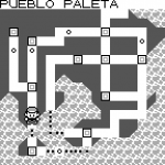 Mapa pokémon azul y rojo