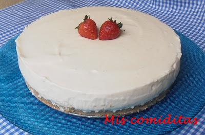 TARTA MOUSSE DE LECHE MERENGADA