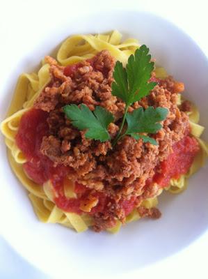 Tallarines Con Picadillo