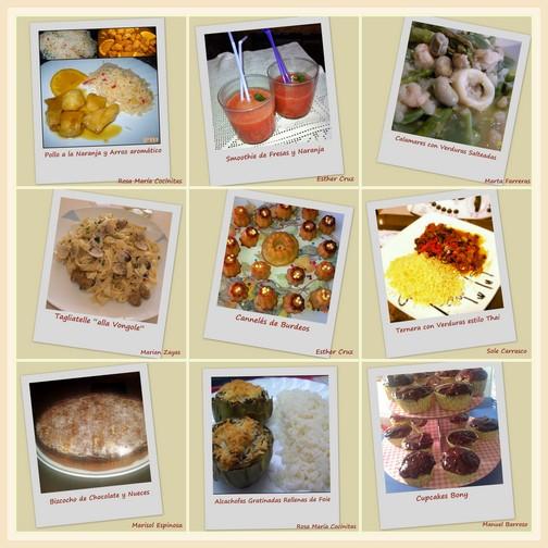 Vuestras Recetas del Mes de Marzo