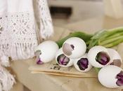 gusta gusta? tulipanes huevos
