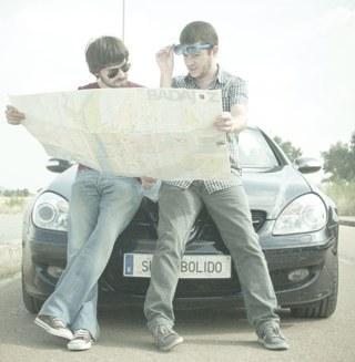 Superbólido De izquierda a derecha Emiliano Fernández y Adolfo Campini, los artífices de