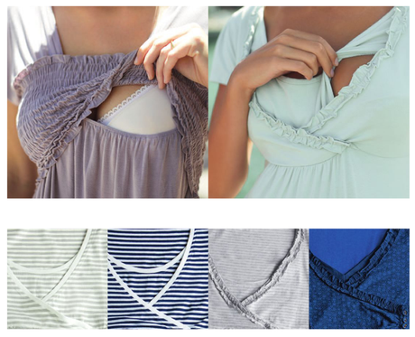 camisetas de lactancia