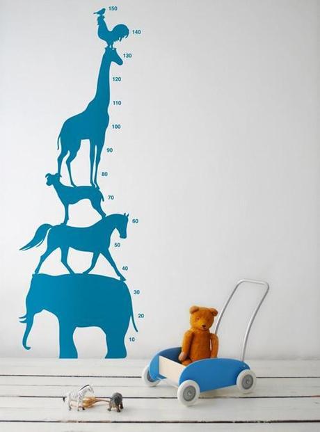 Dormitorios infantiles, cómo decorar sus paredes murales14