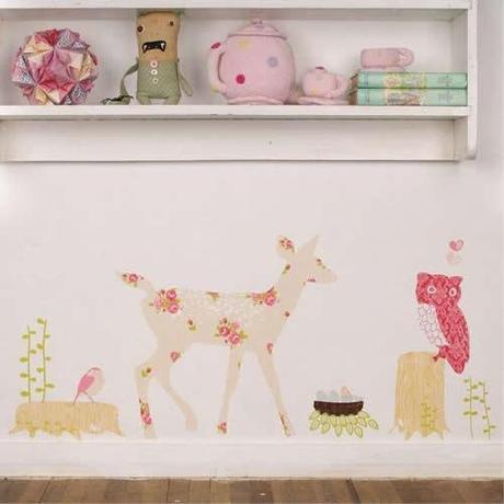 Dormitorios infantiles, cómo decorar sus paredes murales17