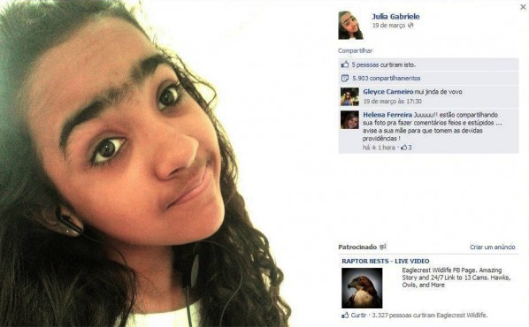 Caso de ciberbullying de la adolescente de 11 años Julia Gabriele