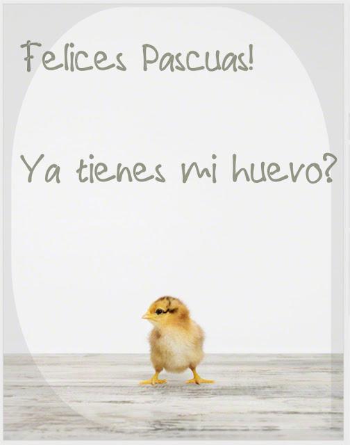 Felices Pascuas ** Happy Easter!