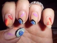 Relieve para mis uñas y desafio de nail art