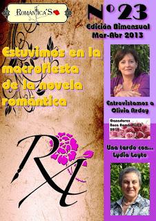 En la portada de ROMÁNTICA'S Magazine