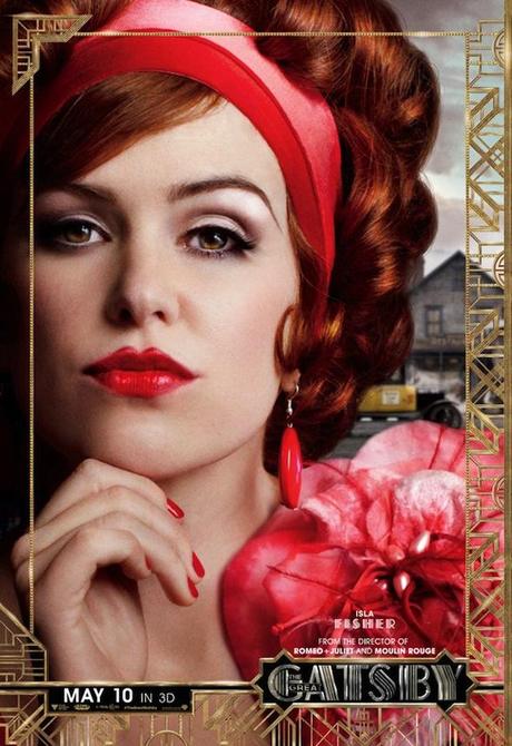 Colección de seis pósters individuales de “El Gran Gatsby”
