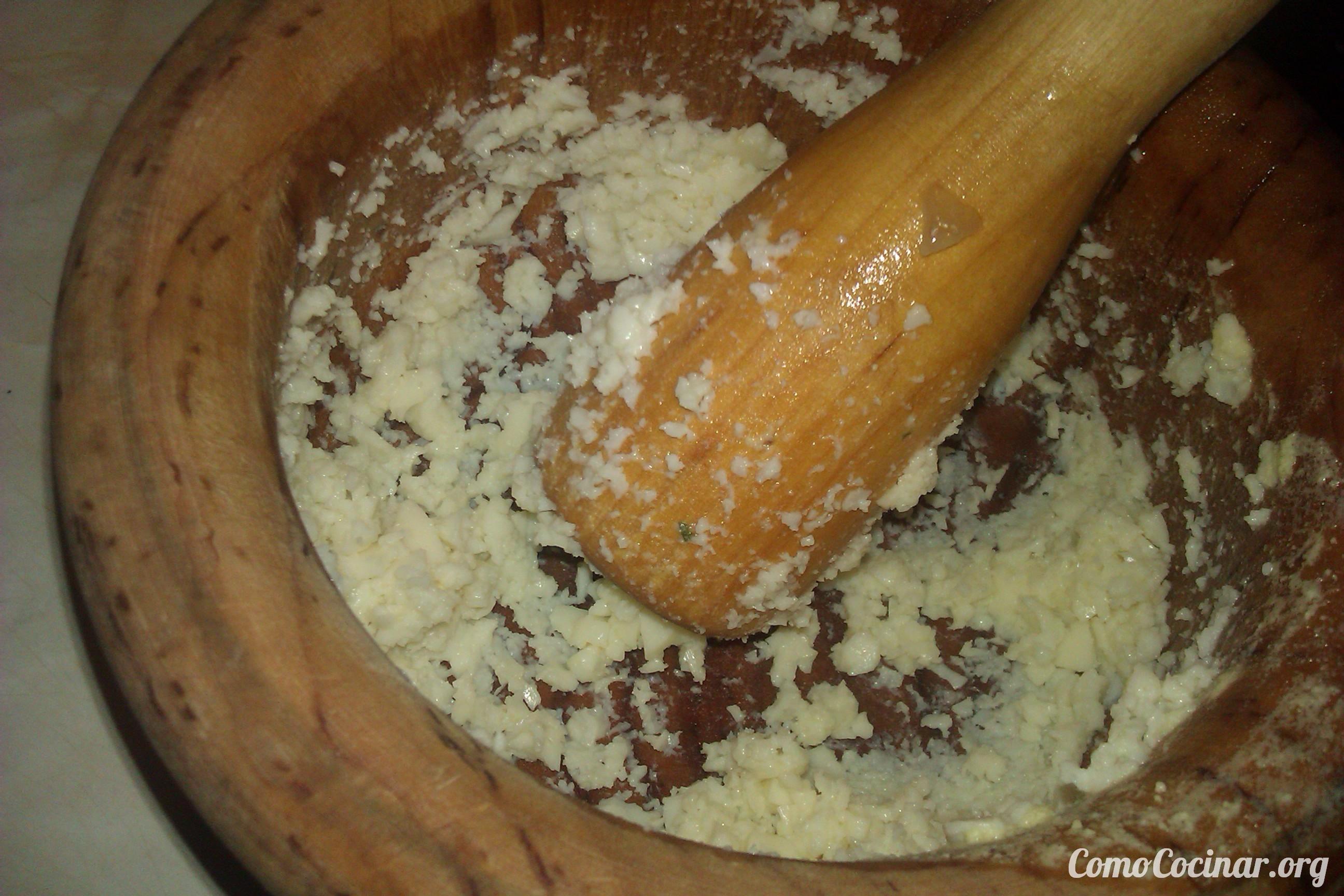 paso a paso sopa de jamón