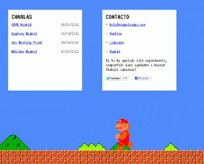 Currículum Vitae con sabor a videojuego