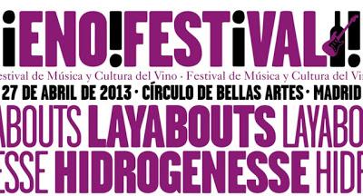 ENOFESTIVAL 2013: McEnroe, Luis Ramiro, Layabouts, Templeton, Hidrogenesse y Alondra Bentley