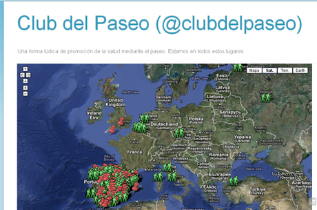 Andar puede ser más que dar un paso tras otro Cabecera del Club del paseo (acceso clicando sobre la imagen)