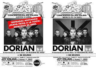 Dorian agotan entradas y doblan fecha en Madrid