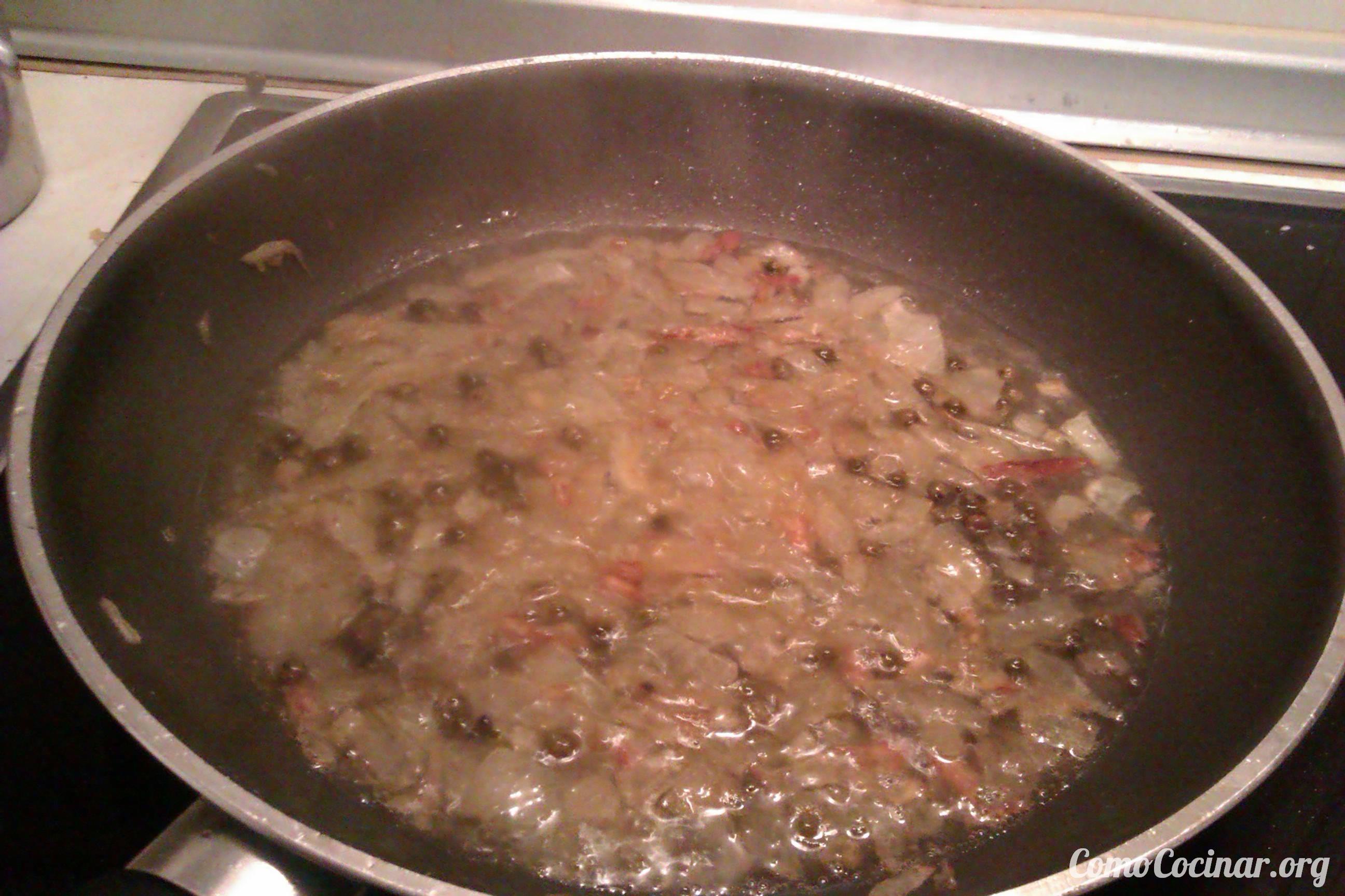 aso a paso solomillo a la pimienta verde